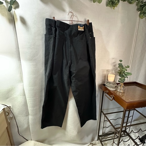 NWT Harbor Bay HB Authentic Brand Quality Clothing Co. Men’s Black Pants 54x32 - Picture 2 of 14